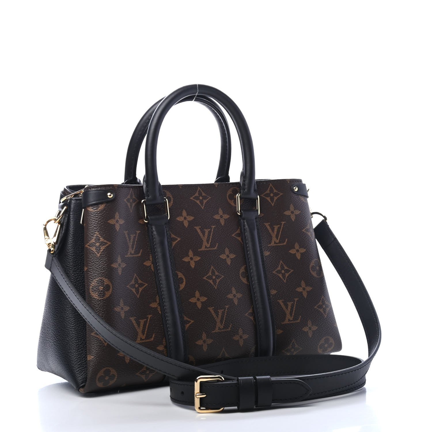 Louis Vuitton Monogram Soufflot BB Black 2 of 4