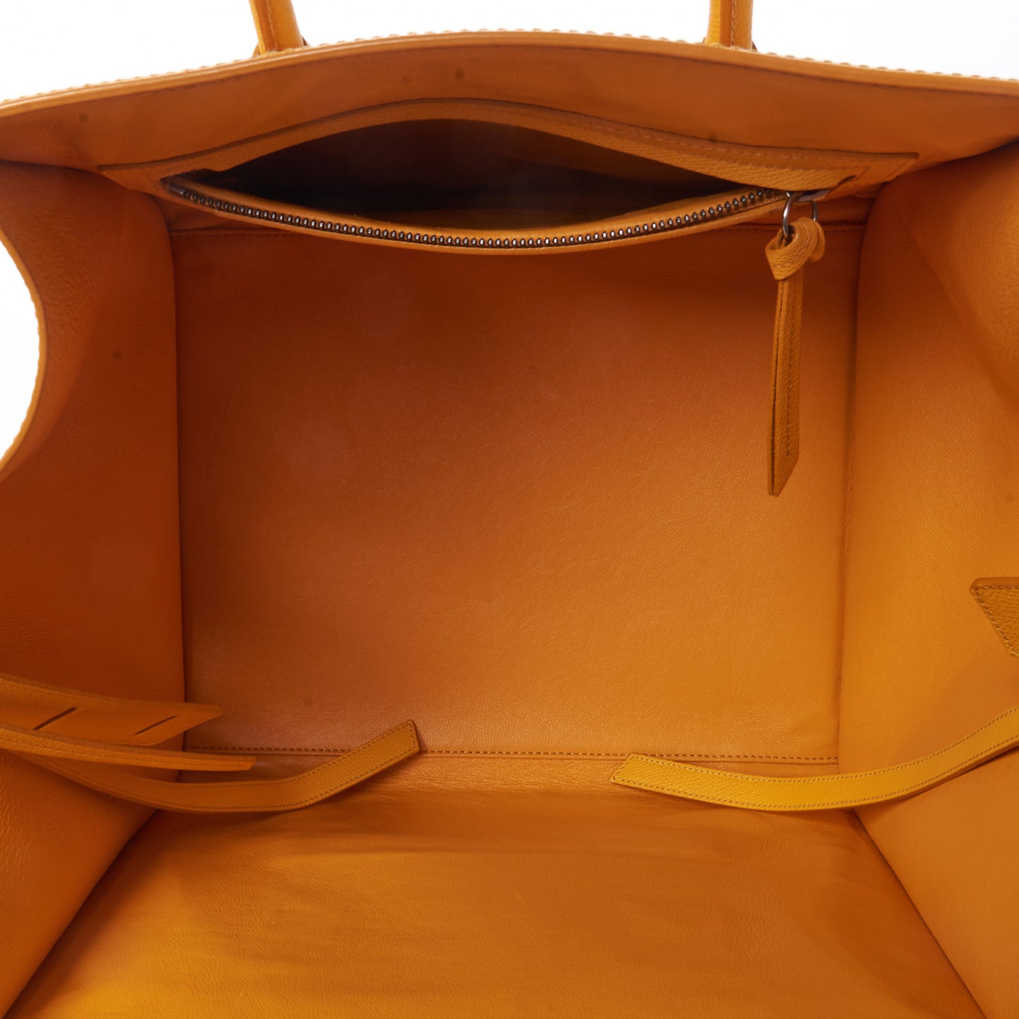 Grained Calfskin Medium Phantom Luggage Yellow
