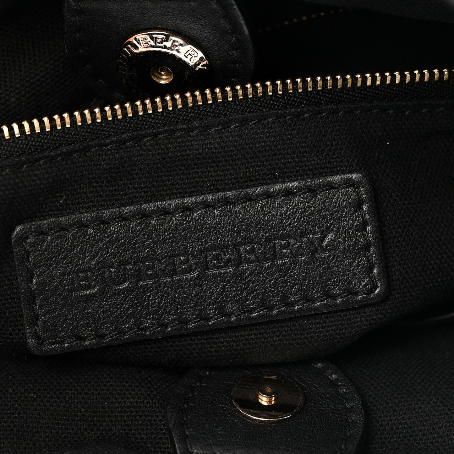 Calfskin House Check Little Crush Black