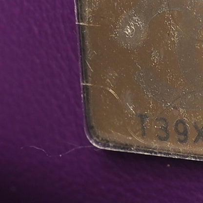 Chanel Shearling Lambskin Quilted Small Vanity Case Purple 8 of 12