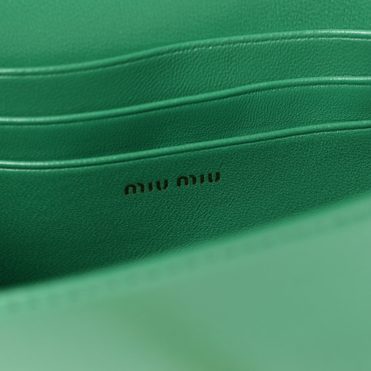 Miu Miu Nappa Matelasse Smartphone Holder With Chain Mango 6 of 10