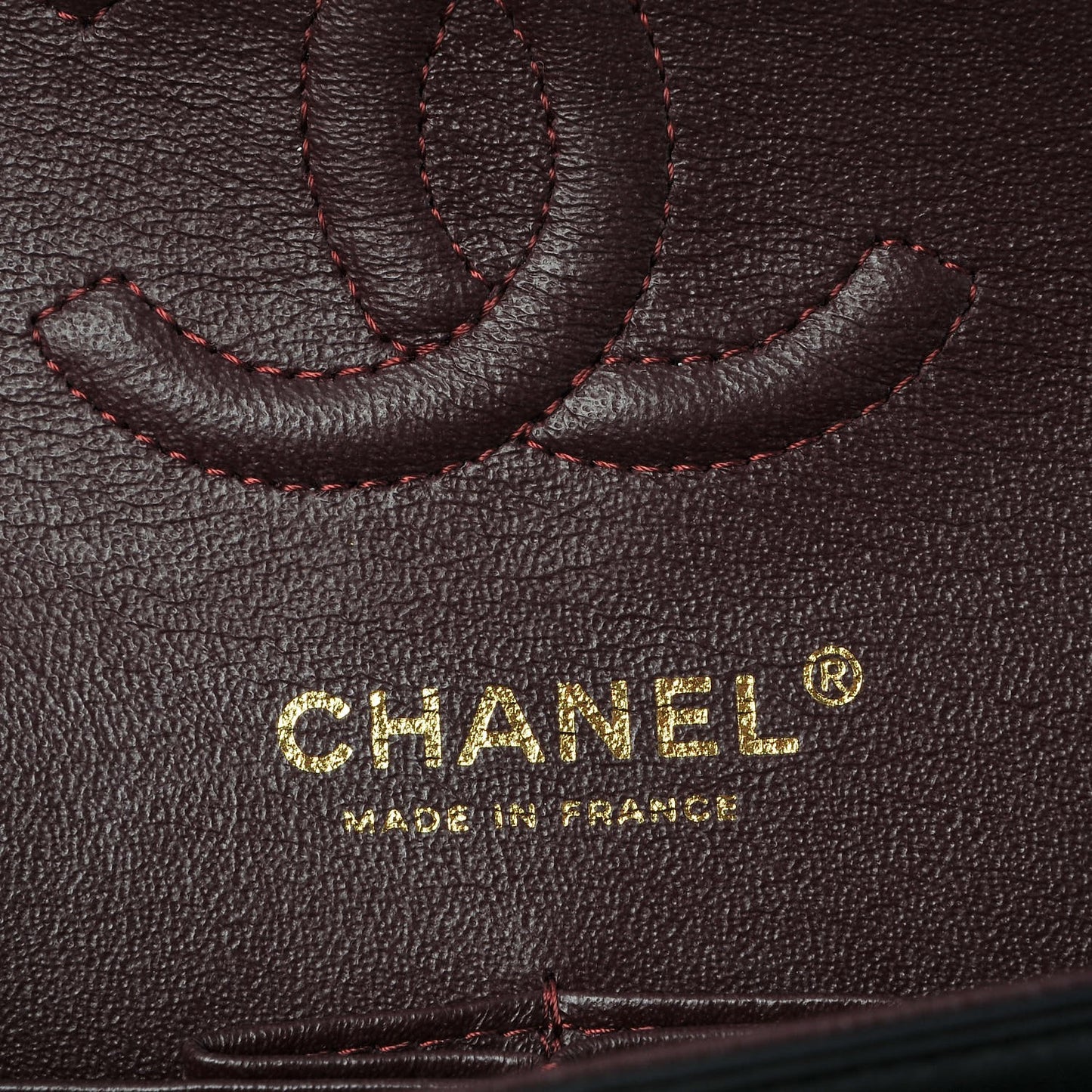 Lambskin Quilted Small Double Flap Black