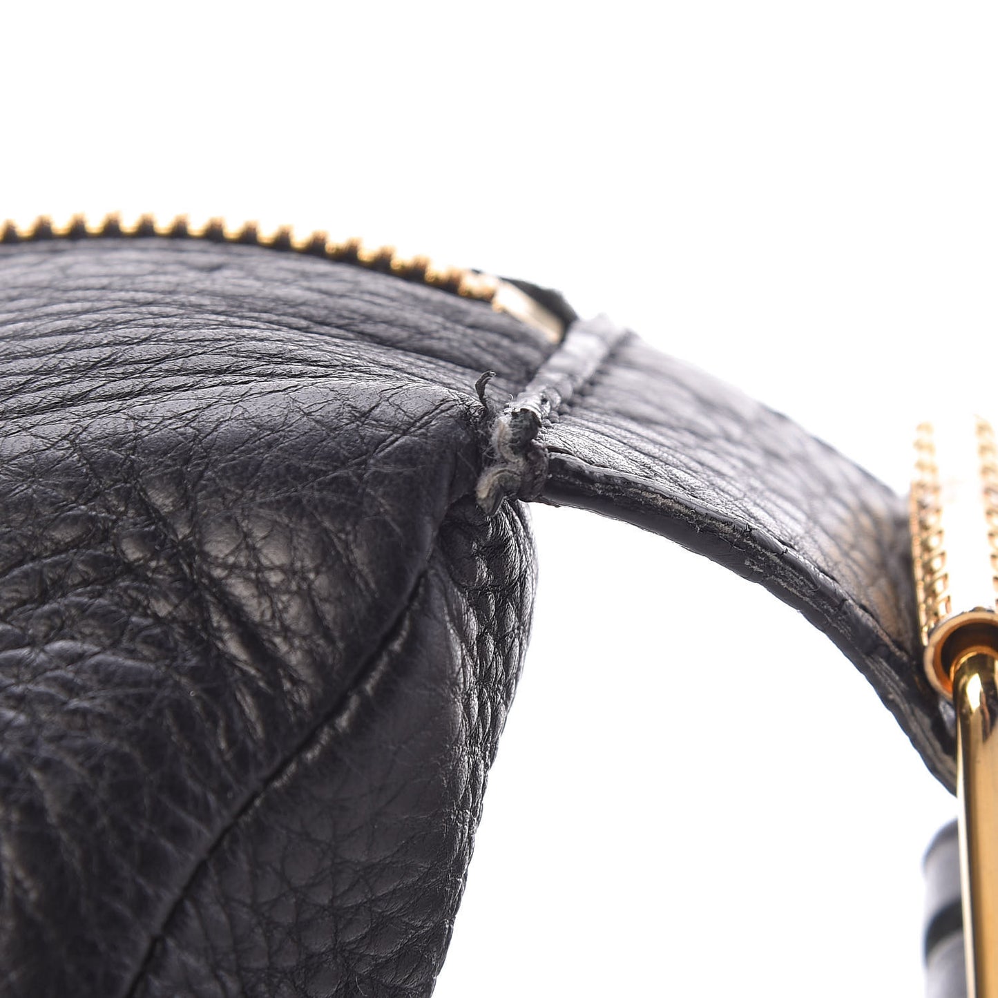 Calfskin Palazzo Medusa Belt Bag Black
