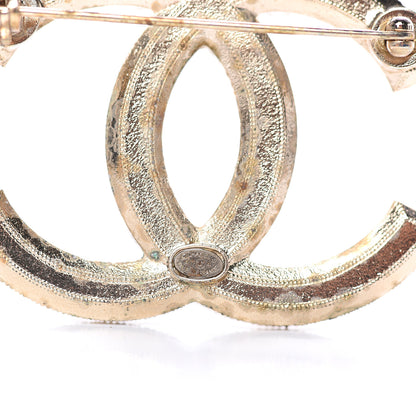 Chanel Pearl CC Brooch Gold 4 of 5