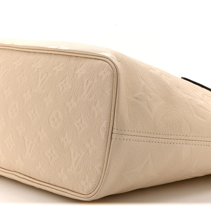 Louis Vuitton Empreinte Monogram Giant Neverfull MM Cream 10 of 10