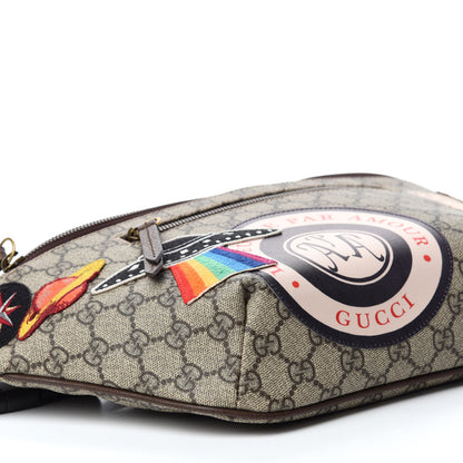 Gucci GG Supreme Monogram Courrier Belt Bag Beige New Acero 6 of 10