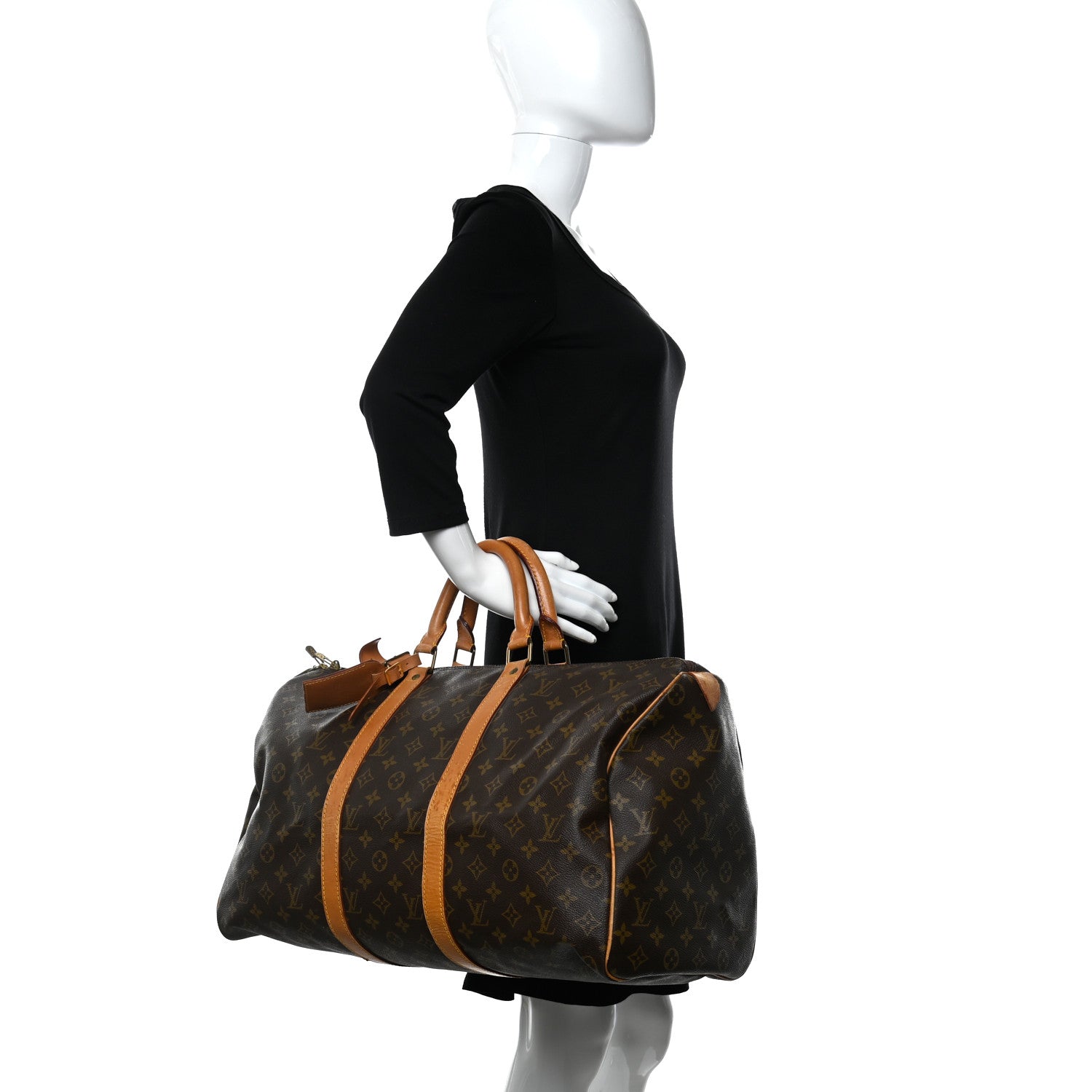 Louis Vuitton Monogram Keepall 50 3 of 16