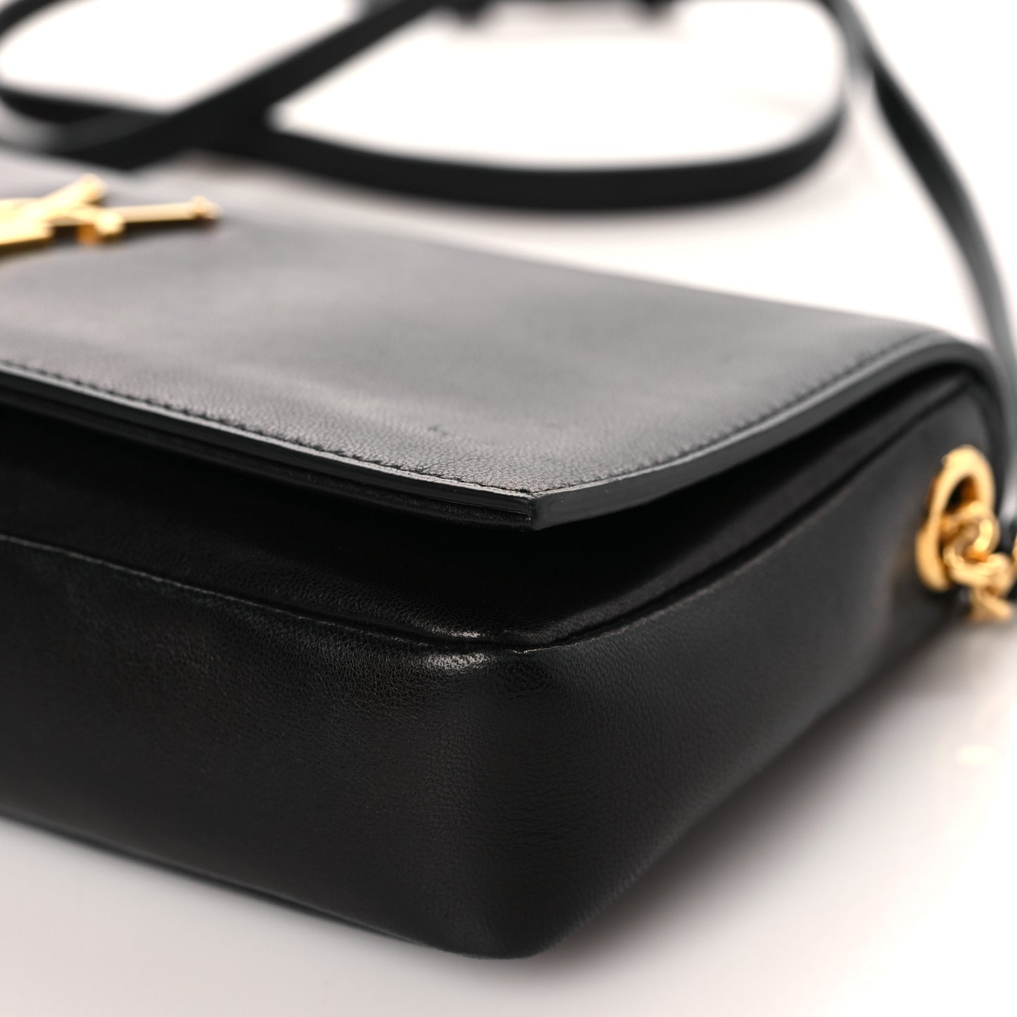 Lambskin Monogram Tassel Kate 99 Black