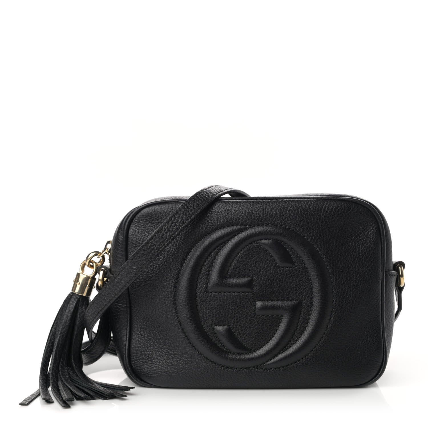 Gucci Pebbled Calfskin Small Soho Disco Bag Black 1 of 10