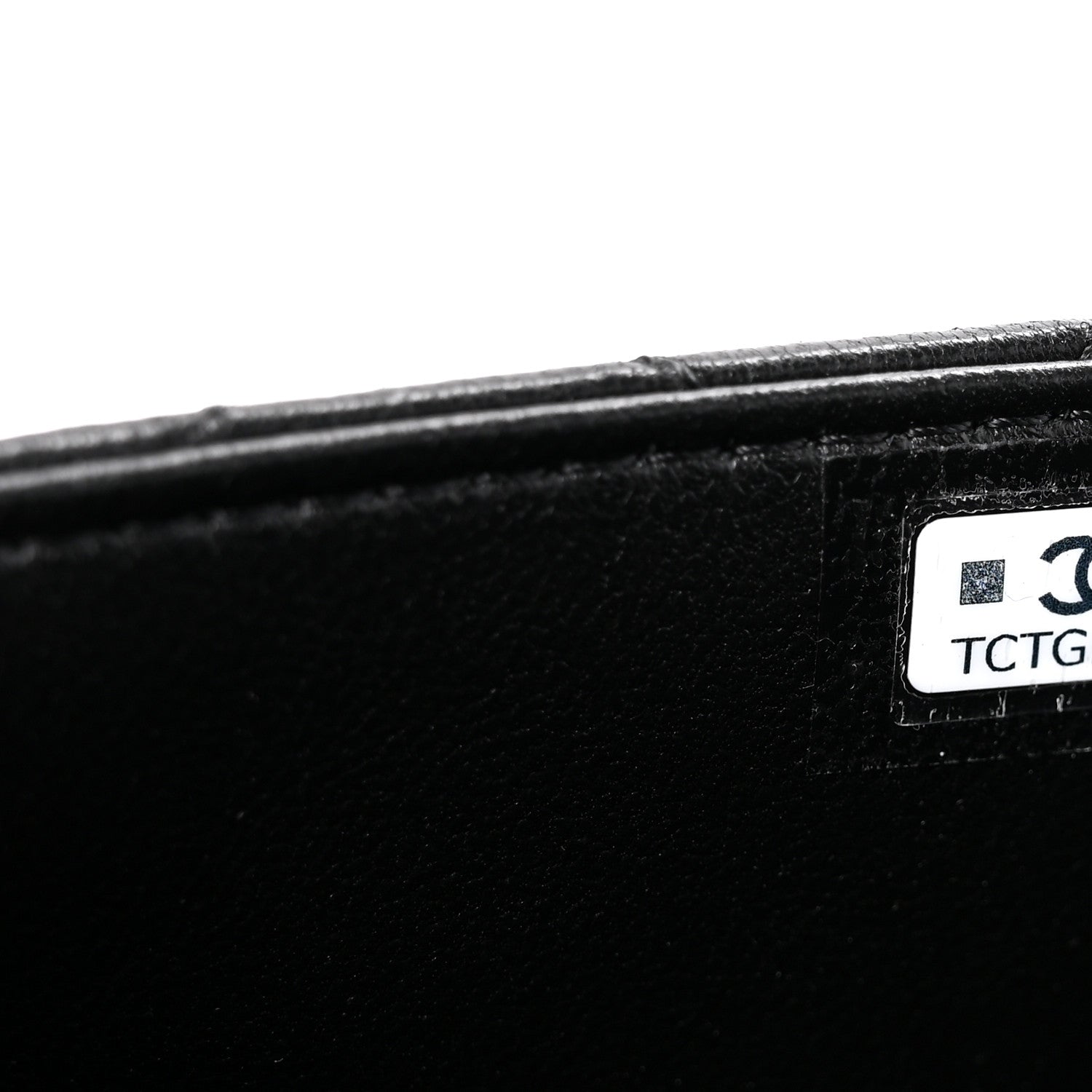 Chanel Lambskin Quilted Tab Mini Flap Black 7 of 12