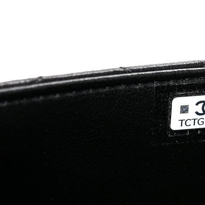 Chanel Lambskin Quilted Tab Mini Flap Black 7 of 12