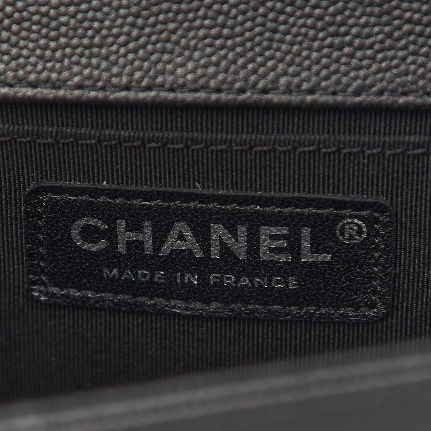 Chanel Caviar Quilted Medium Boy Flap So Black 6 of 10