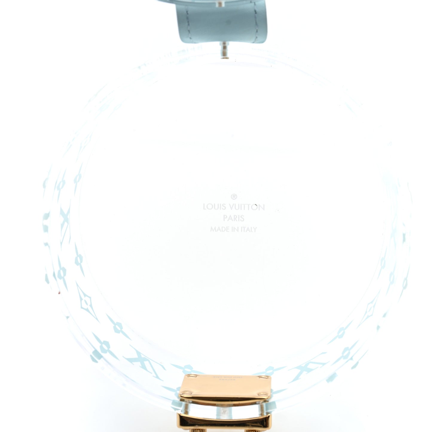 Transparent Plexiglass Box Scott Blue