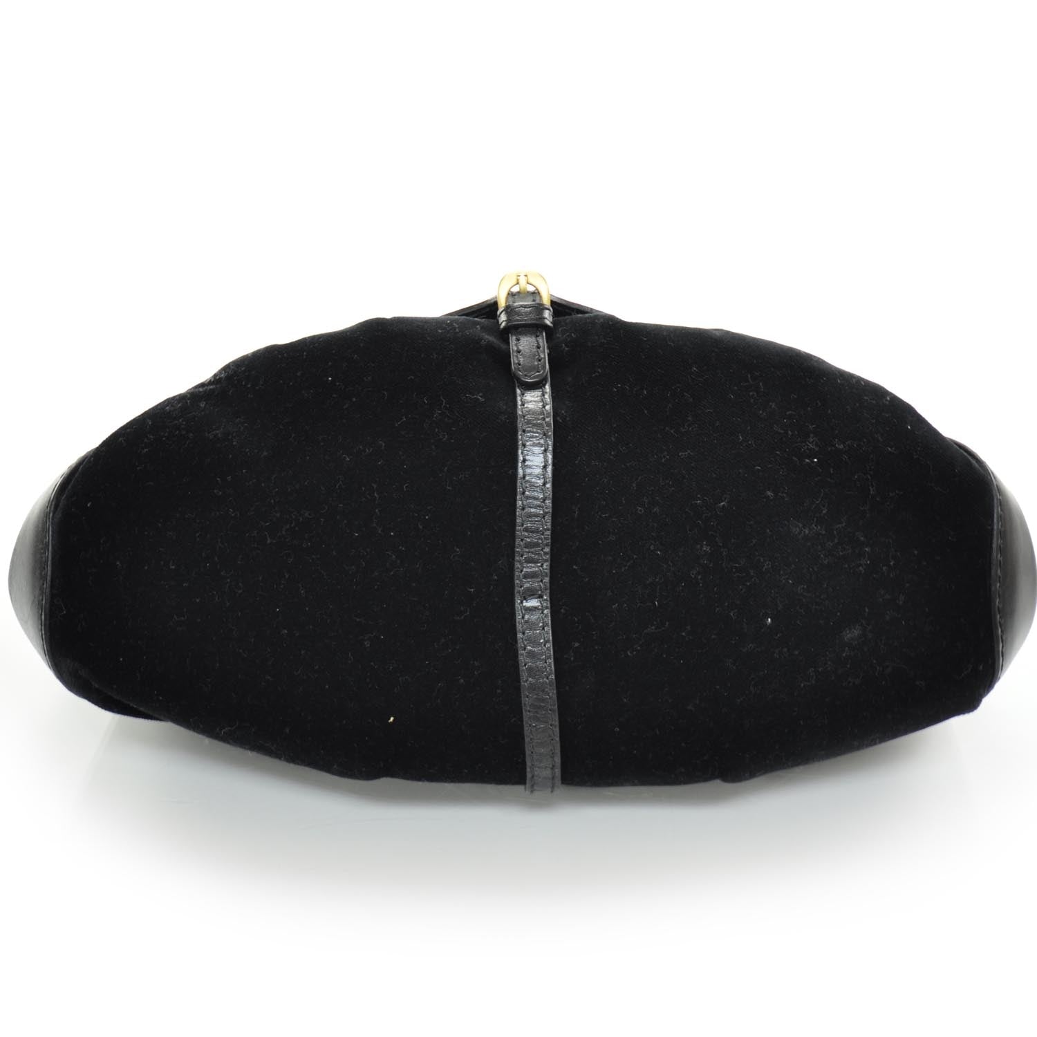 Jimmy Choo Leather Suede Tam Bag Black 5 of 7