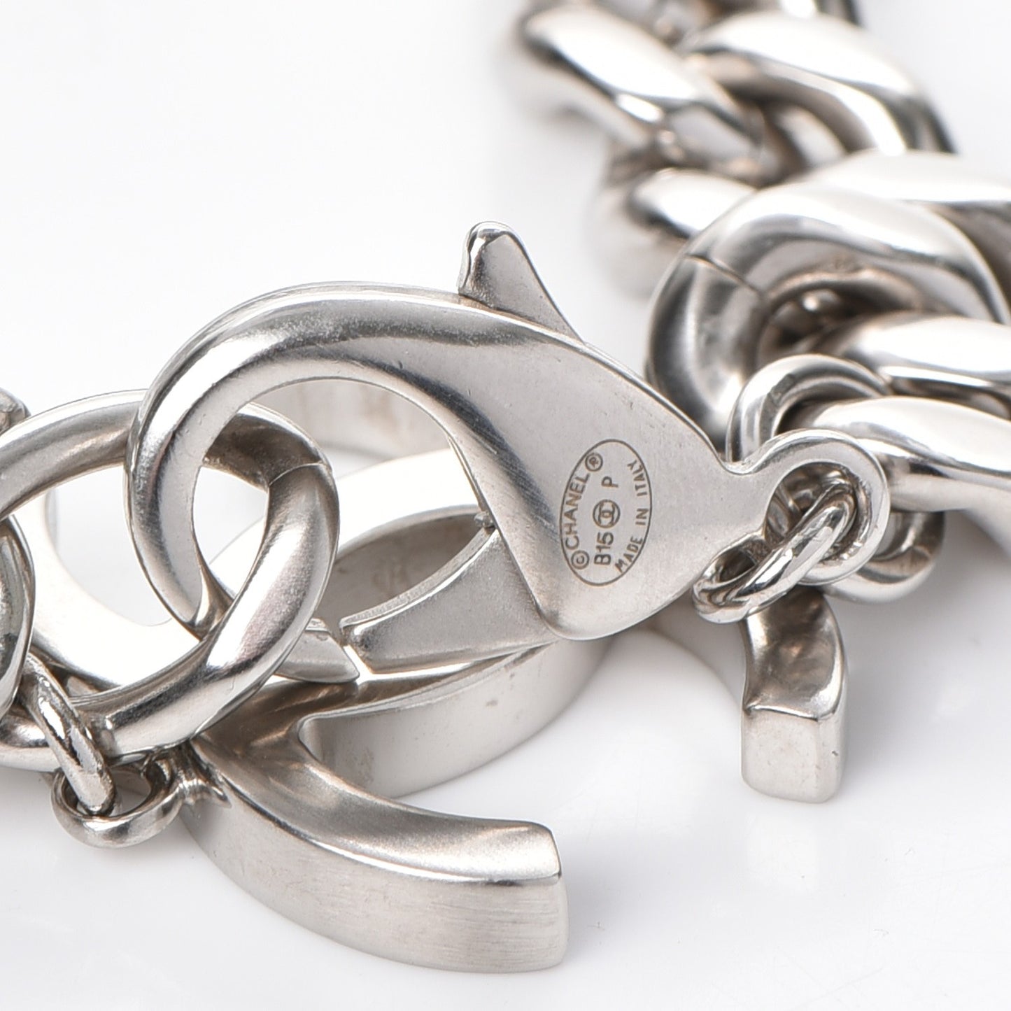 Chain ID CC Bracelet Silver