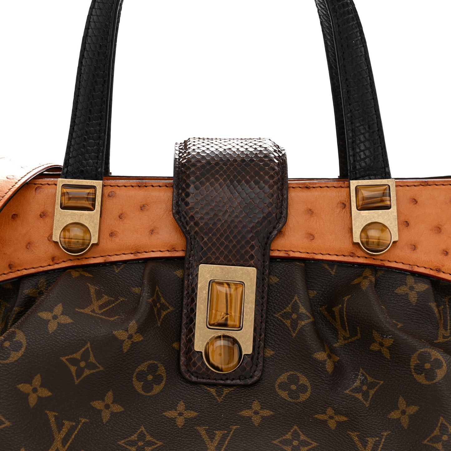 Monogram Ostrich Oskar Waltz