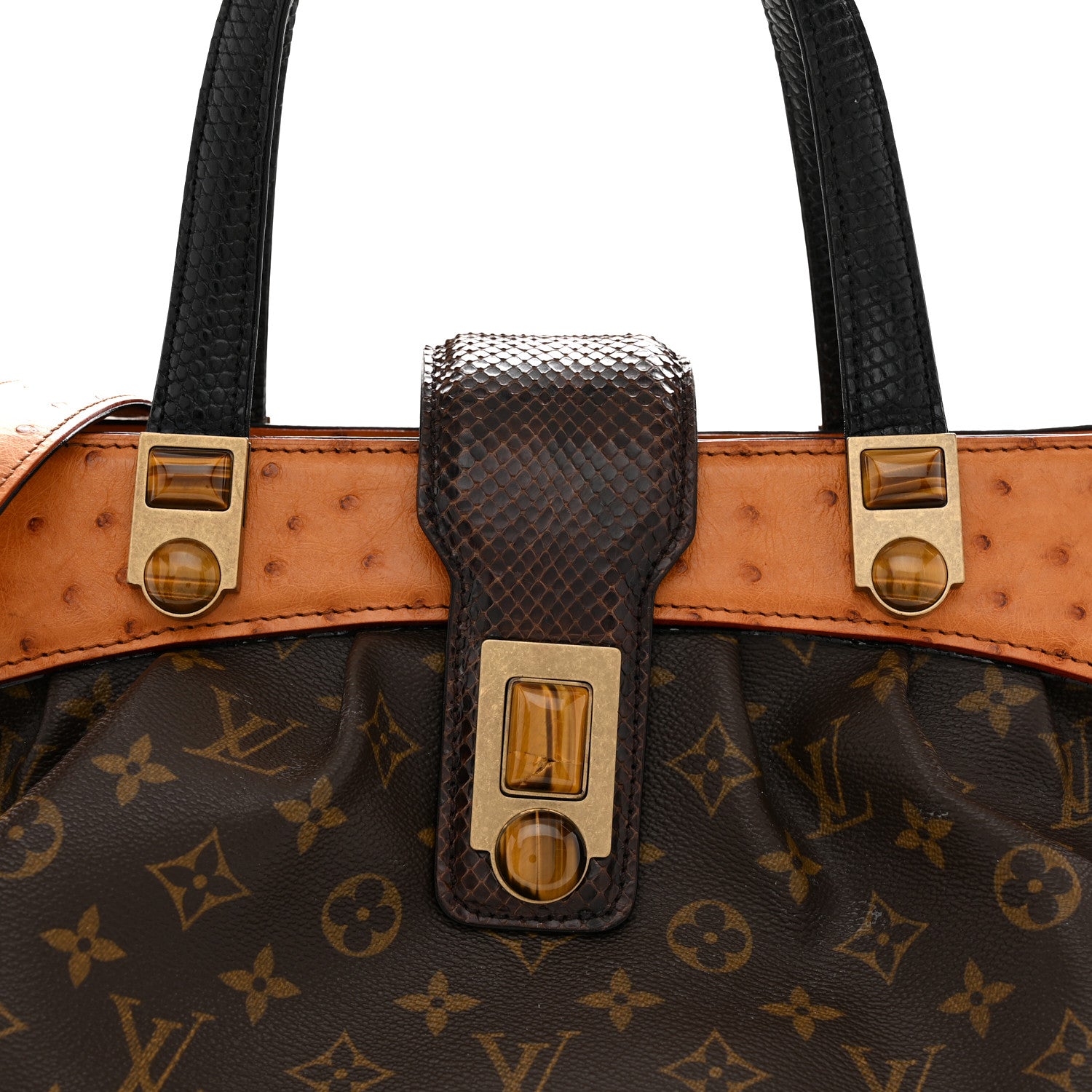 Louis Vuitton Monogram Ostrich Oskar Waltz 7 of 9