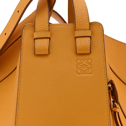 Loewe Grained Calfskin Small Hammock Shoulder Bag  Yellow 8 of 10