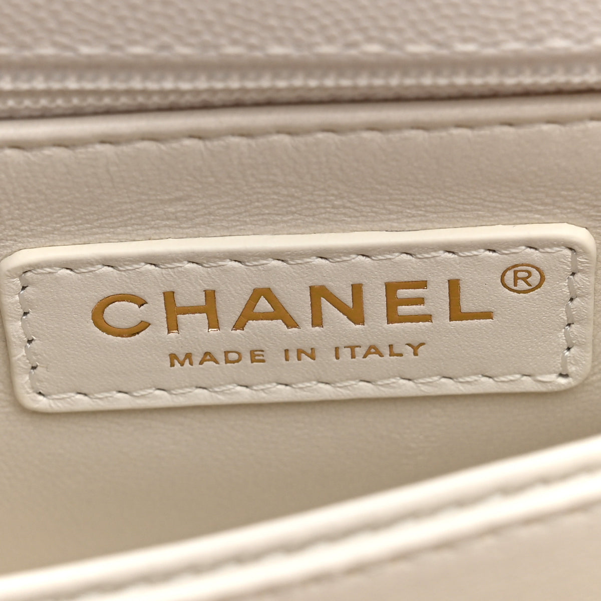 Chanel Caviar Quilted Mini Coco Handle Flap White 6 of 11