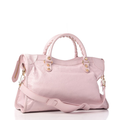 Balenciaga Agneau Giant 12 Gold Hardware City Rose Poudre Rose Petunia 3 of 10