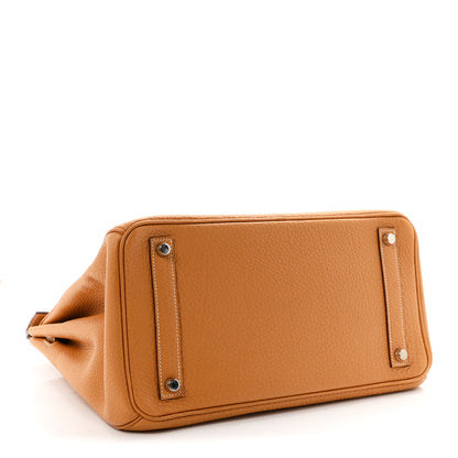Hermes Togo HAC Birkin 32 Natural Sable 4 of 10