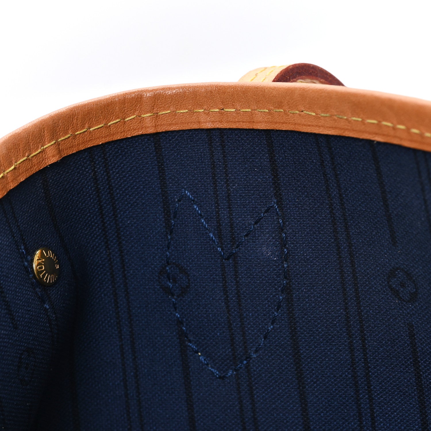 Louis Vuitton Monogram My LV Heritage Neverfull PM Blue De France Bleu Marine 10 of 10