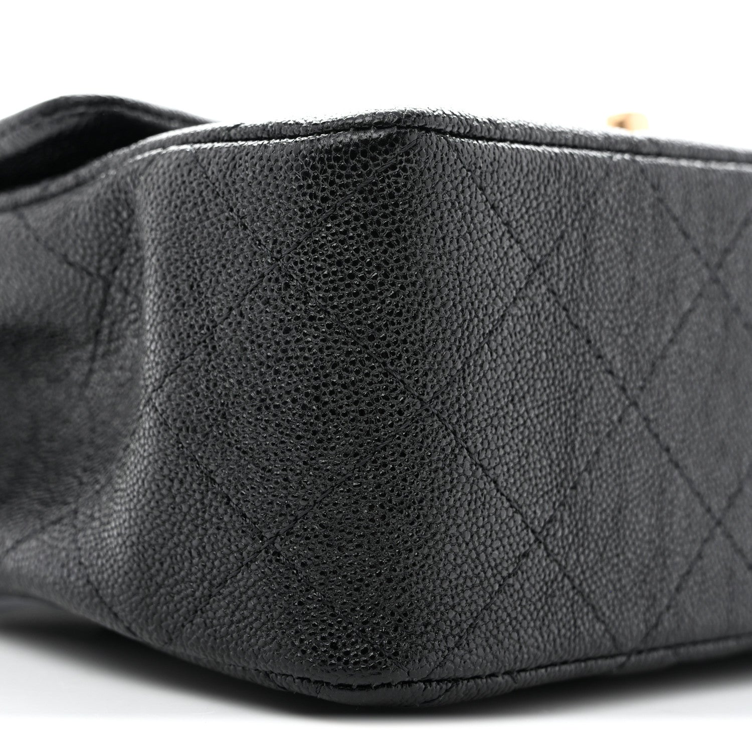 Chanel Caviar Quilted Mini Top Handle Rectangular Flap Black 9 of 12