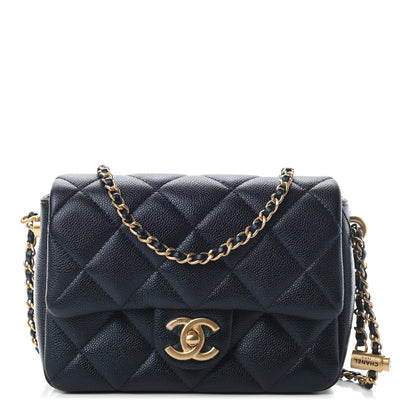 Chanel Iridescent Caviar Quilted Mini My Perfect Flap Black 1 of 9