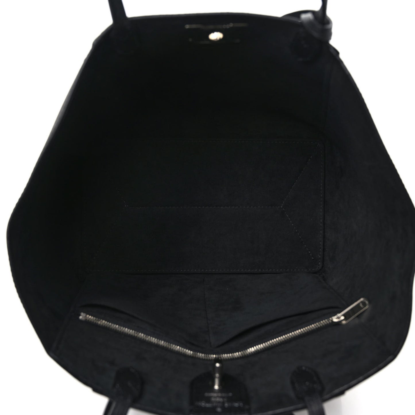 Calfskin Lockme Cabas Black