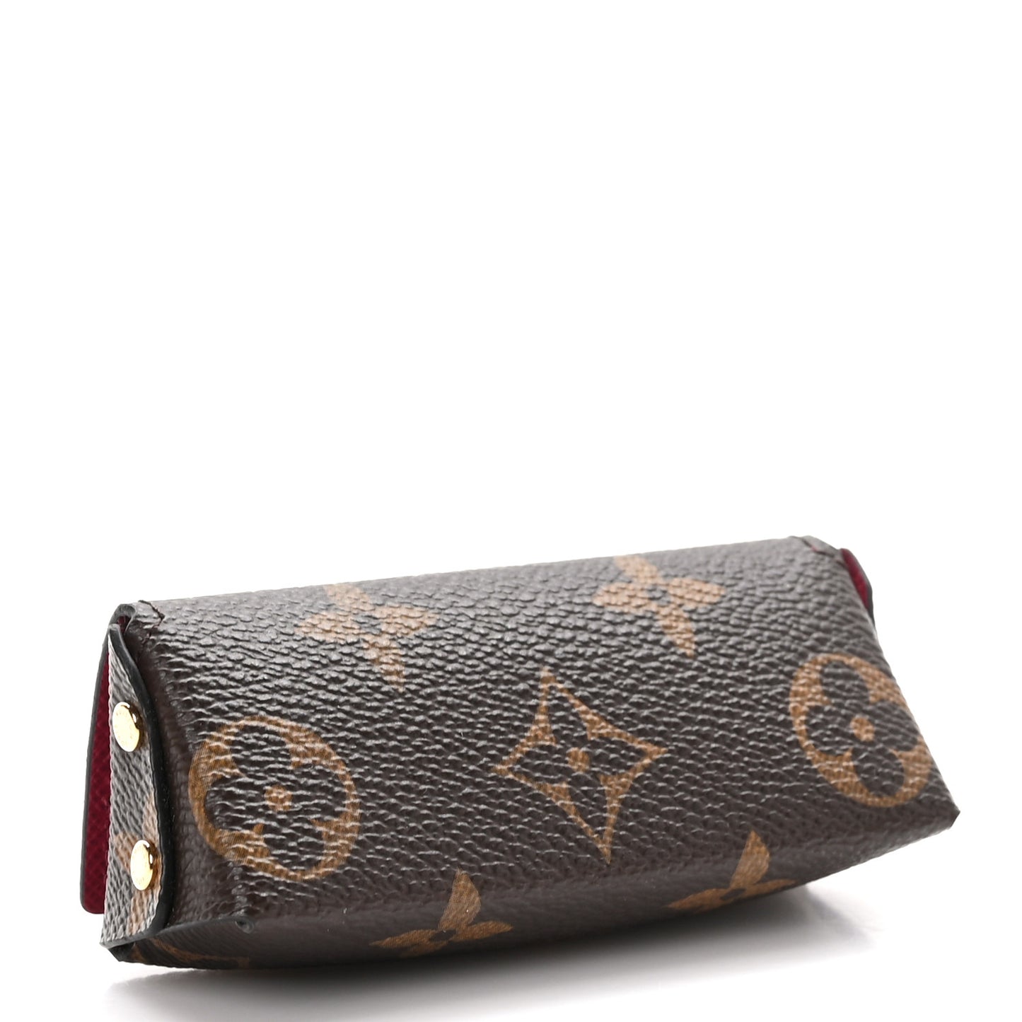 Monogram Lipstick Case Fuchsia