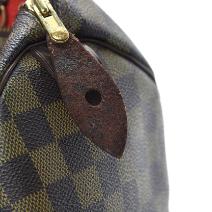 Louis Vuitton Damier Ebene Speedy 30 12 of 17