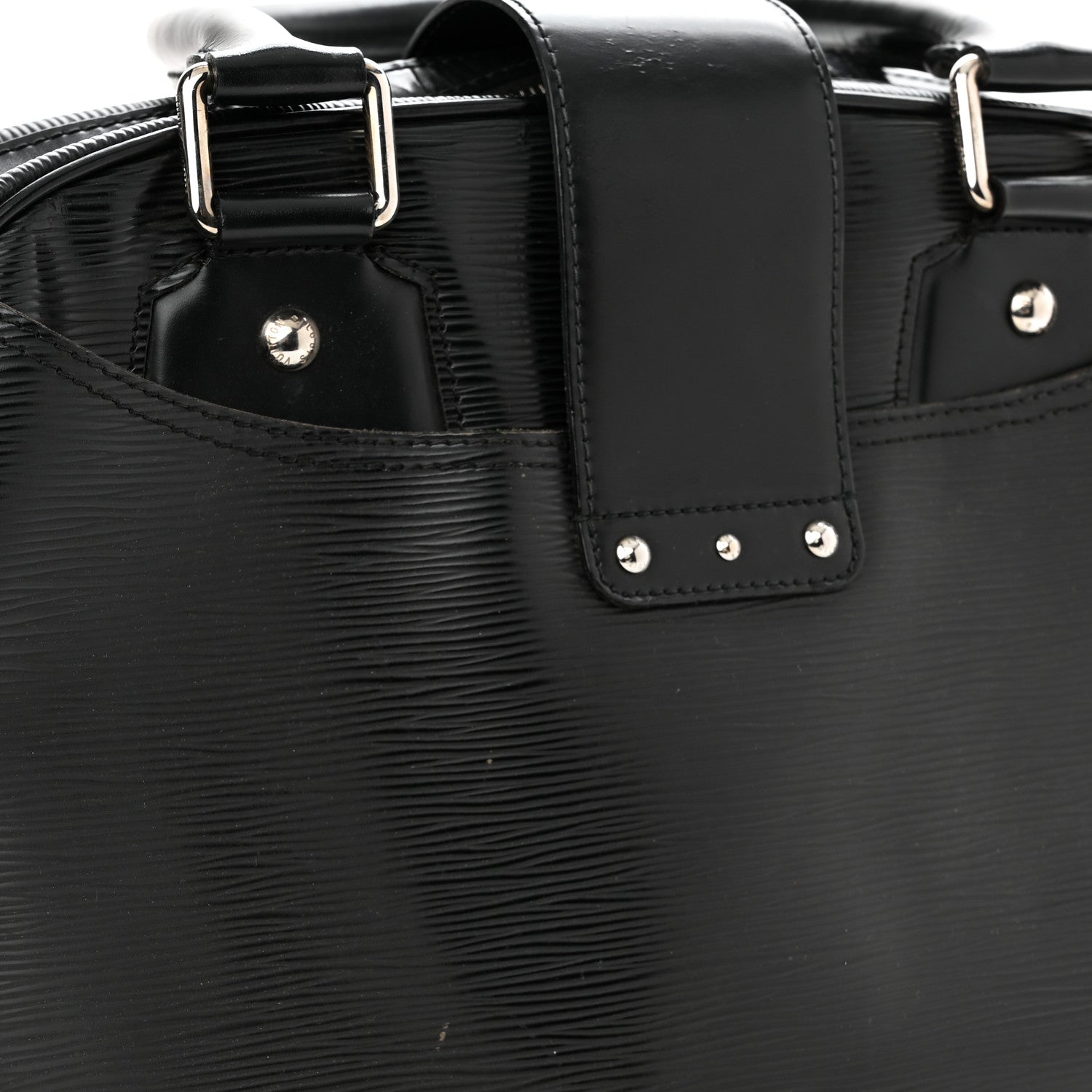 Louis Vuitton Epi Bowling Montaigne GM Black 11 of 13