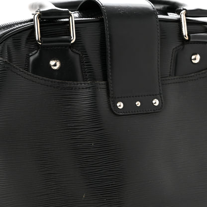 Louis Vuitton Epi Bowling Montaigne GM Black 11 of 13