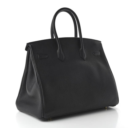 Hermes Togo Birkin 35 Black 3 of 33