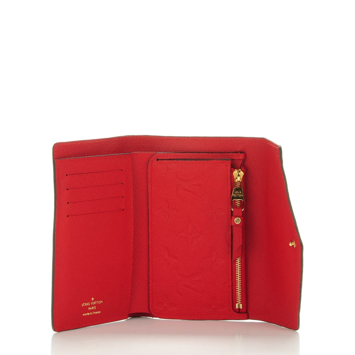 Empreinte Compact Curieuse Wallet Cherry
