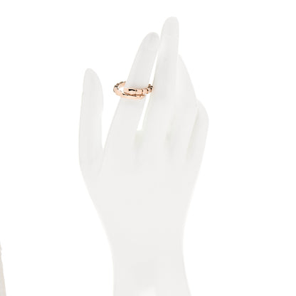 Bulgari 18K Rose Gold Serpenti Viper Ring XL 2 of 5