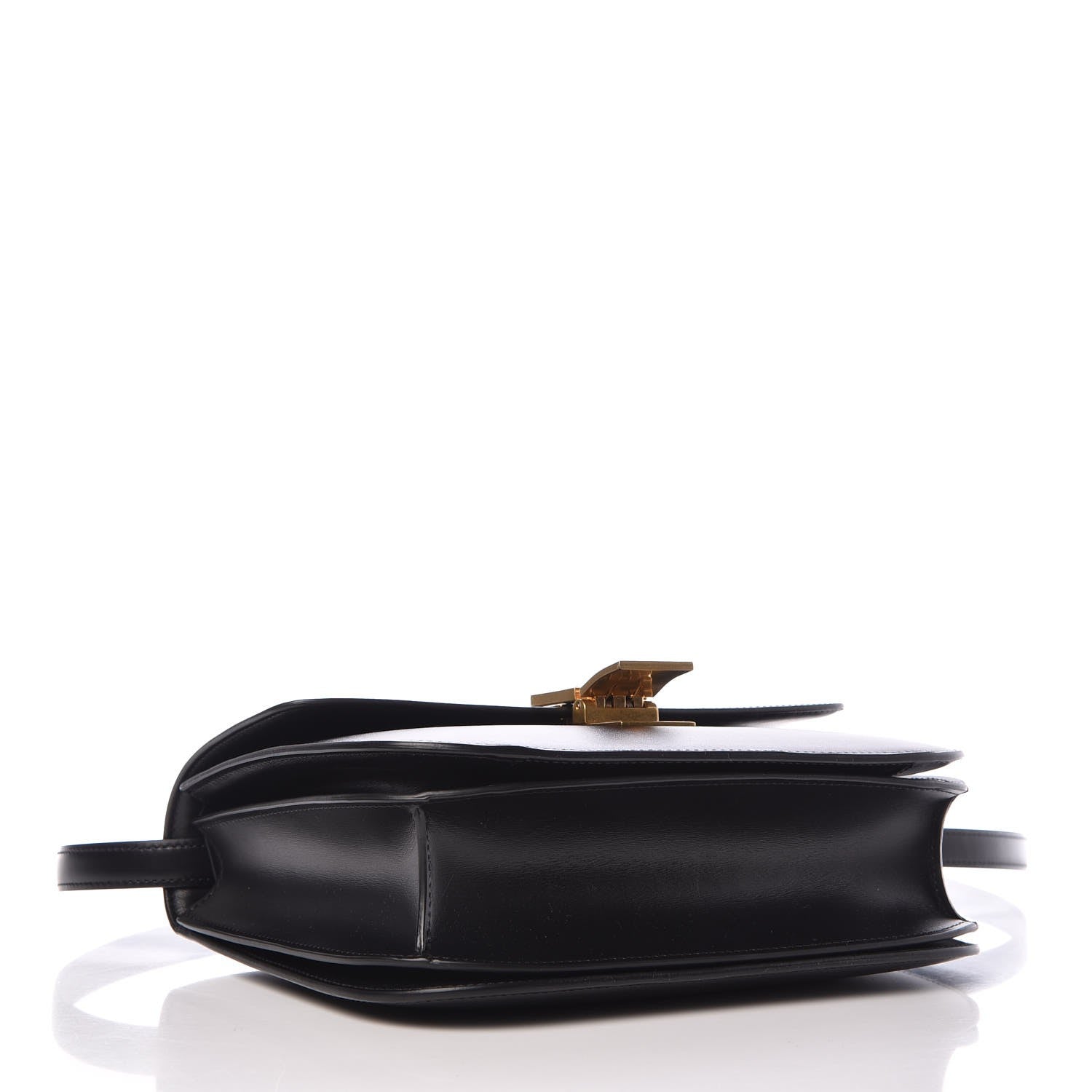 Celine Box Calfskin Medium Classic Box Flap Bag Black 4 of 7