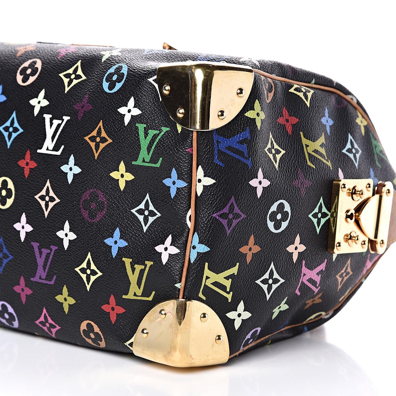 Louis Vuitton Monogram Multicolor Speedy 30 Black 8 of 13