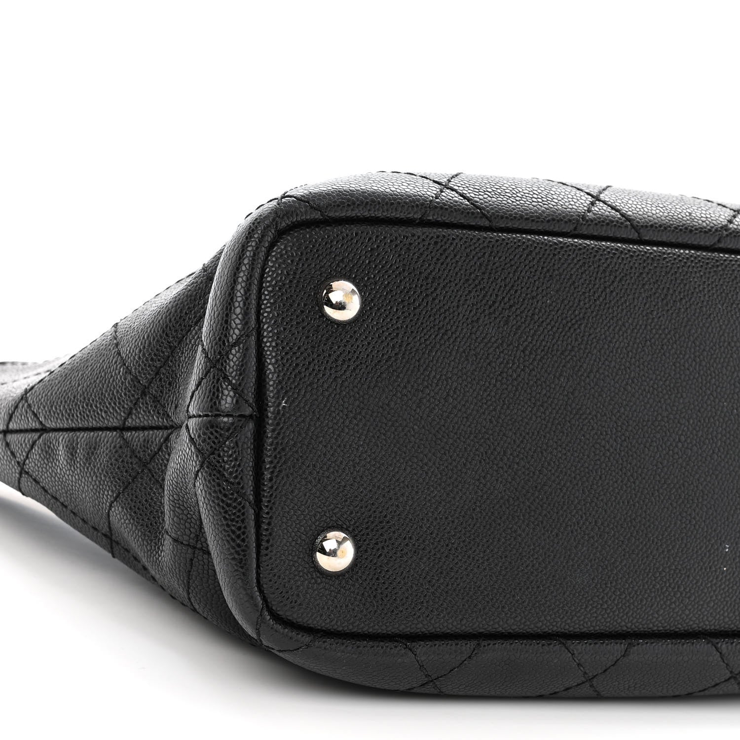 Chanel Grained Calfskin Shopping Fever Tote Black 8 of 12
