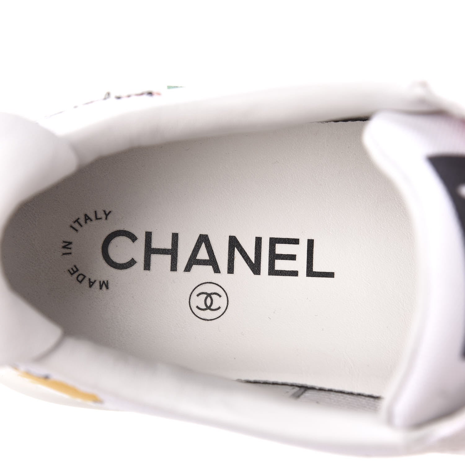 Chanel x Pharrell Williams Calfskin Womens Sneakers 39 White 9 of 11