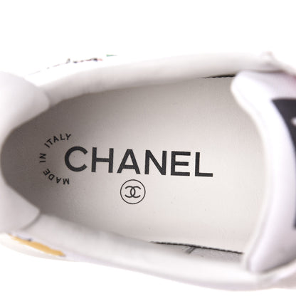 Chanel x Pharrell Williams Calfskin Womens Sneakers 39 White 9 of 11