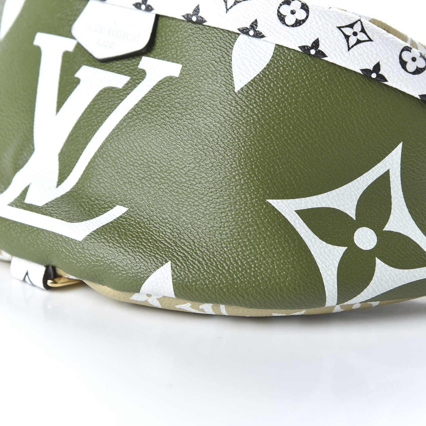 Monogram Giant Bumbag Kaki Beige