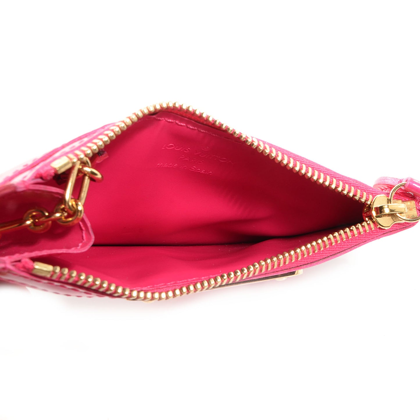 Vernis Pochette Key Pouch Rose Pop