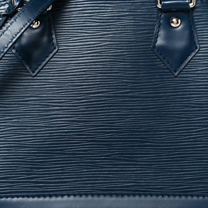 Louis Vuitton Epi Alma BB Indigo 7 of 10