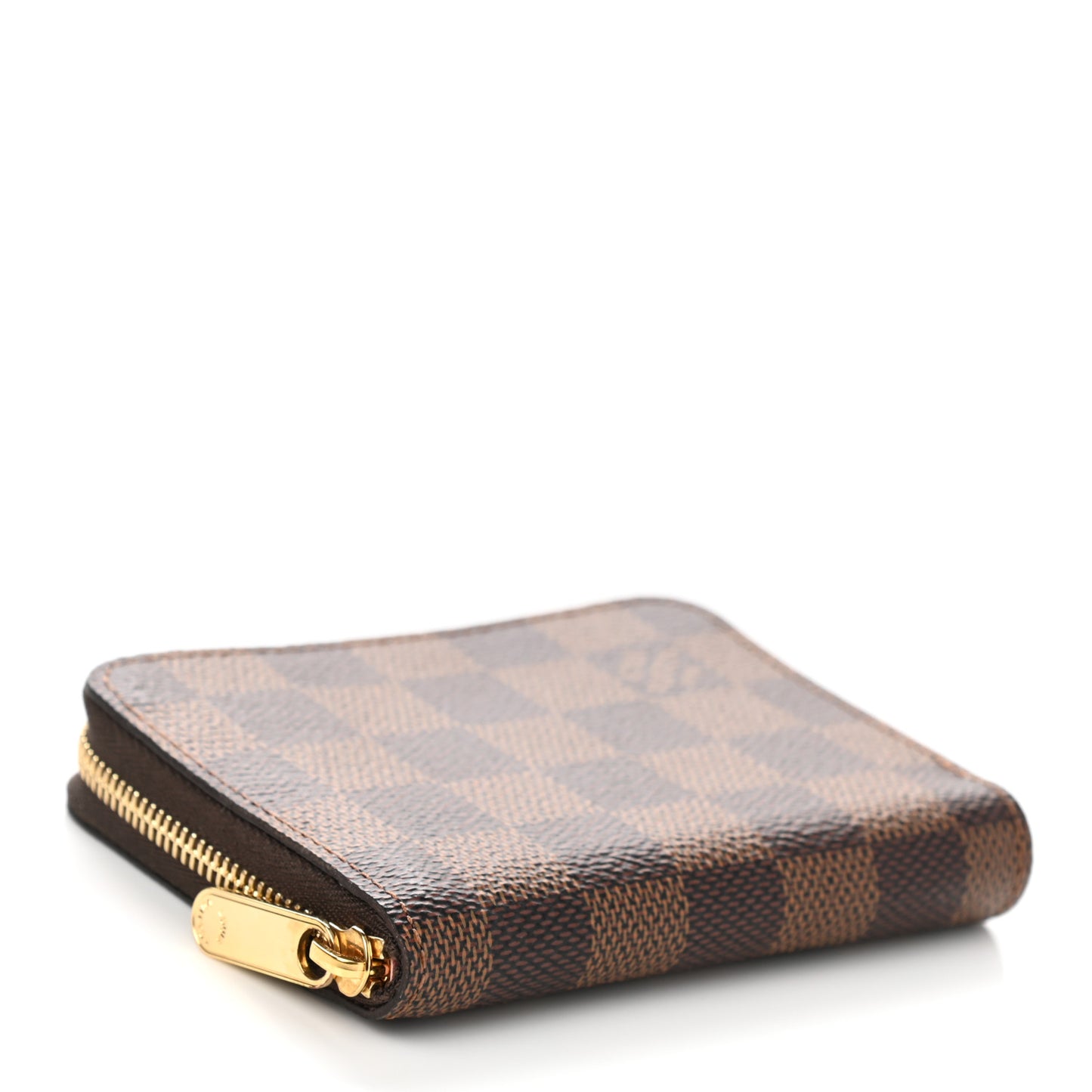Damier Ebene Zippy Coin Purse Rose Ballerine