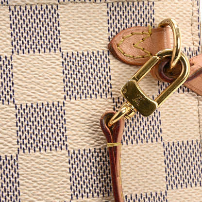 Louis Vuitton Damier Azur Neverfull MM GM Pochette 13 of 18