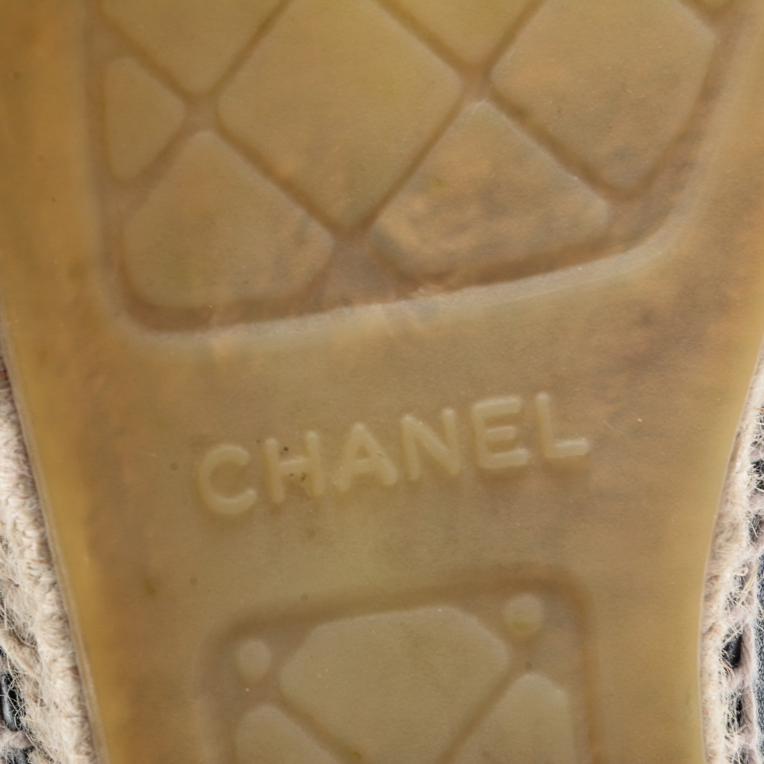 Chanel Lambskin CC Espadrilles 41 Black 5 of 8