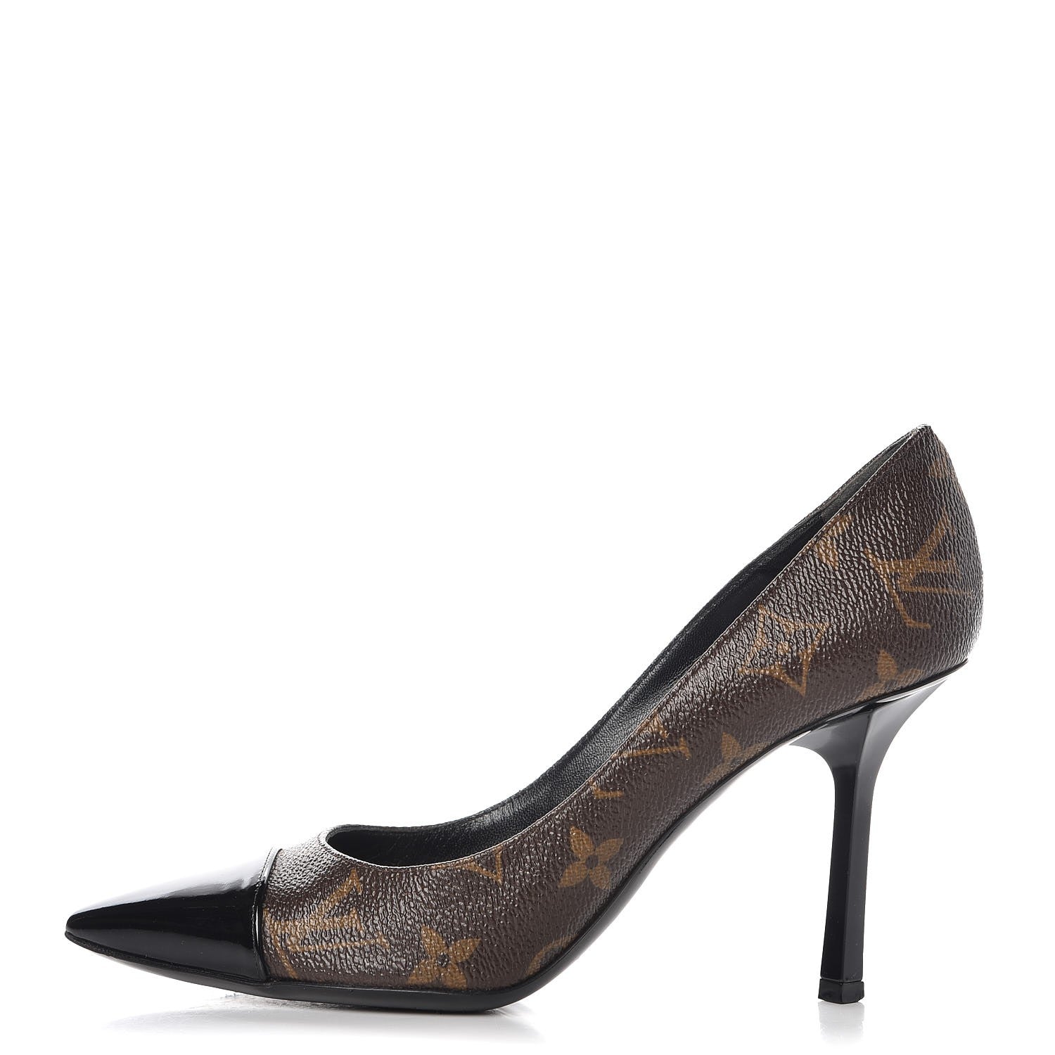 Louis Vuitton Patent Monogram Fetish Pumps 34.5 1 of 11
