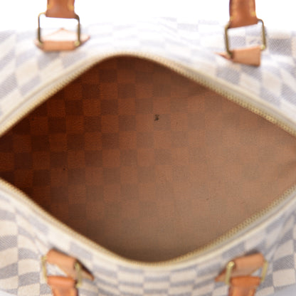 Louis Vuitton Damier Azur Speedy 30 5 of 19