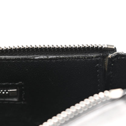 Celine Grained Calfskin Small Bi-Color Edge Shoulder Bag Black Green 15 of 15